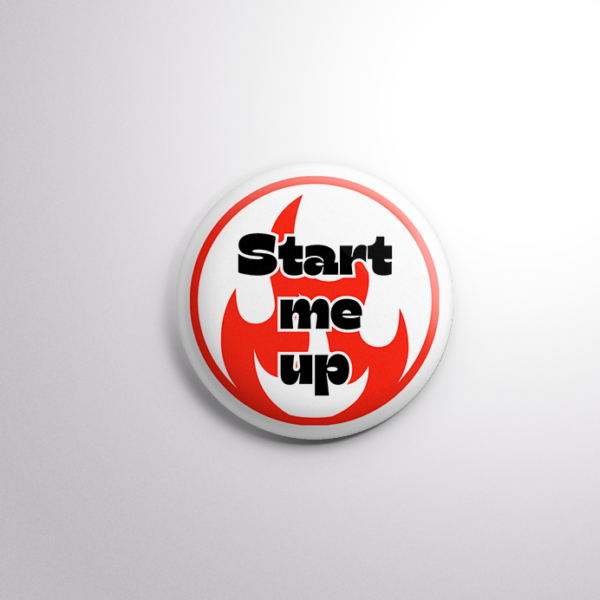 Botton Start Me Up 3,5cm