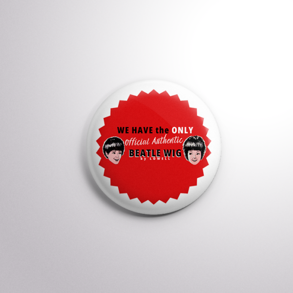 Botton Beatle Wig 4,5cm