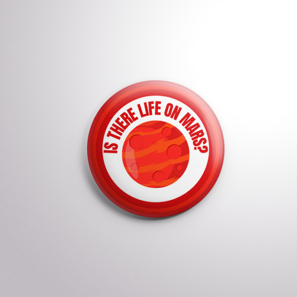 Botton Life On Mars 4,5cm